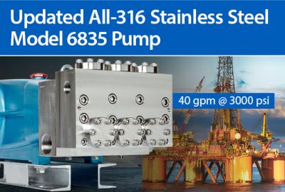 Photo of Updated All-316 Stainless Steel Plunger Pump