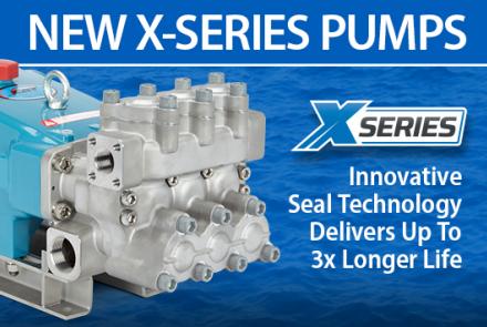 Photo of New X-Series Plunger Pumps